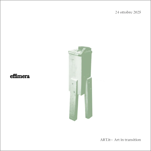 Catalogo mostra effimera