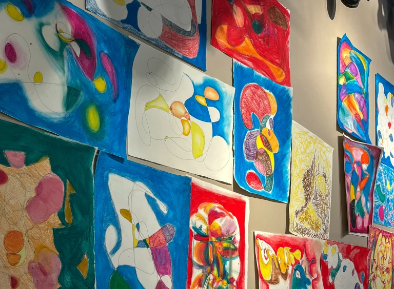 ASGER JORN e il DISEGNO AUTOMATICO_laboratorio